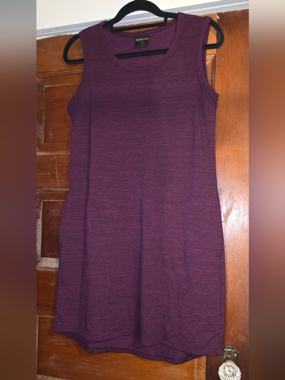 32 Degree Cool Women's Sleeveless Purple Tank Dress